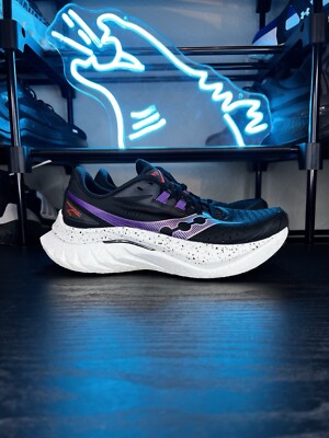 Saucony Endorphin Speed 4 Women s Marathon Running Gym Shoes Sneakers Black - 7
