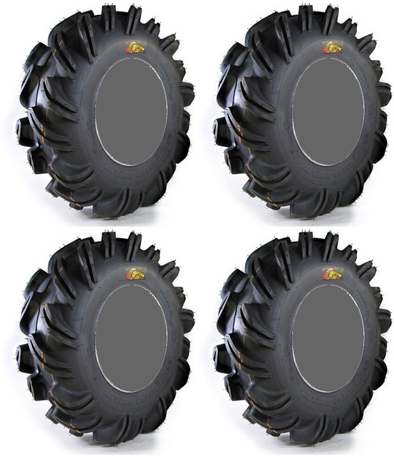 4 High Lifter Outlaw ATV Tires Set 2 Front 28x9.512 & 2 Rear 28x12.5