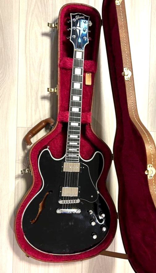 Gibson Midtown Custom Ebony MOD Electric Guitar From Japan