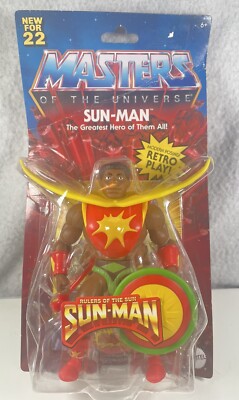Masters of the Universe Origins Sun-Man Action Figure: New