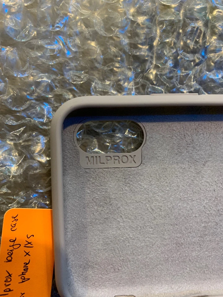 Milprox - iPhone Xs/X - Light Pink (beige) - No Retail Packaging - Image 3 of 3