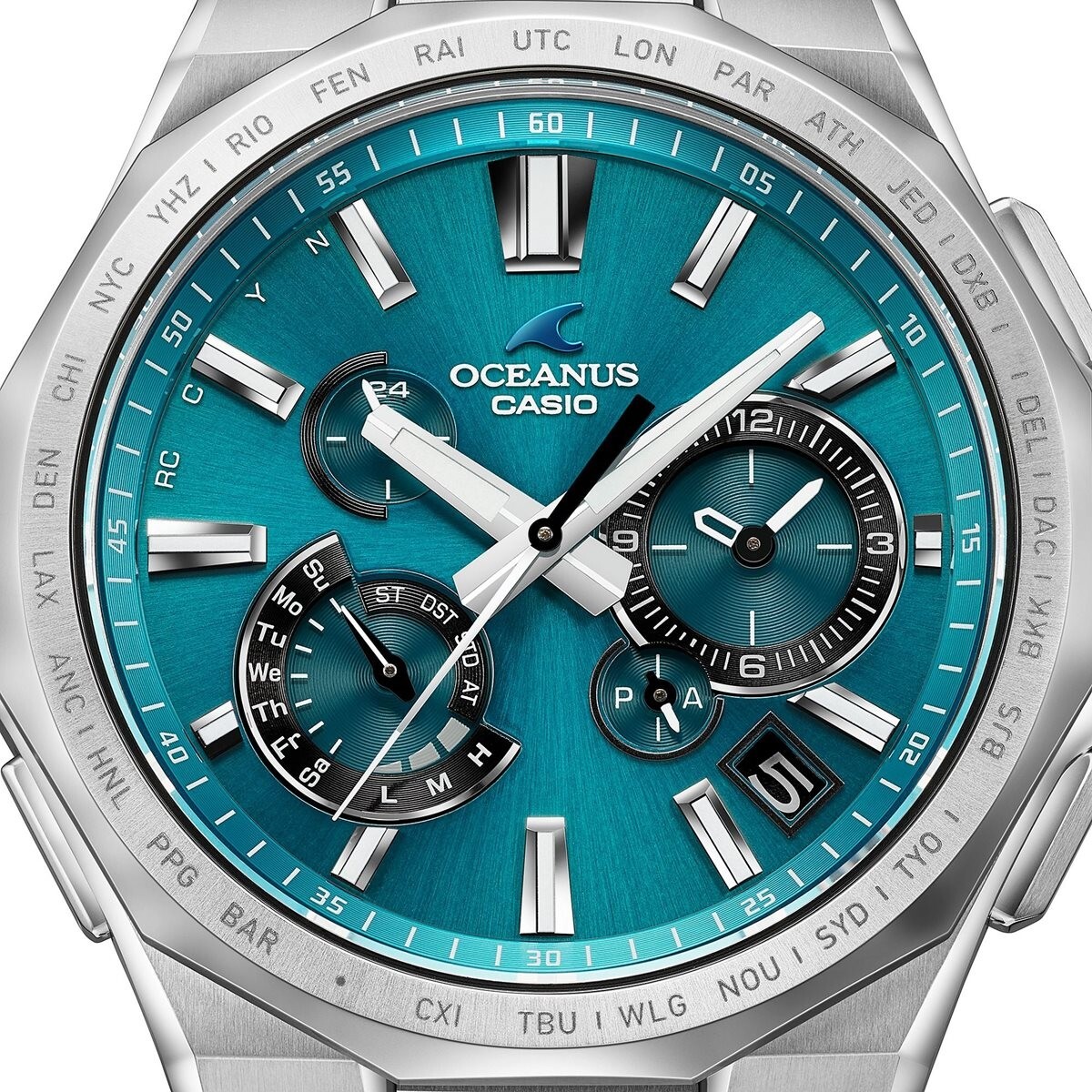 OCEANUS 20th Anniversary 時計OCW-T6000SG Amazon.com: Casio Oceanus OCW-T6000SG-2AJR Classic LINE 20TH