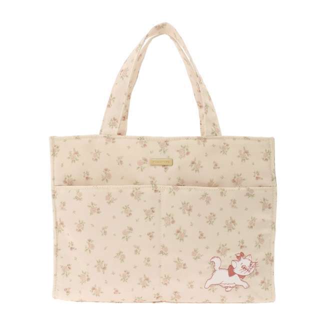 希少✨Maison de FLEUR Disney Marie Tote Bag Maison de FLEUR Marie The Aristocats Tote Bag Double Ribbon