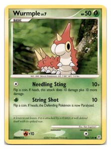 Wurmple #104/130 Diamond and Pearl Pokemon tcg