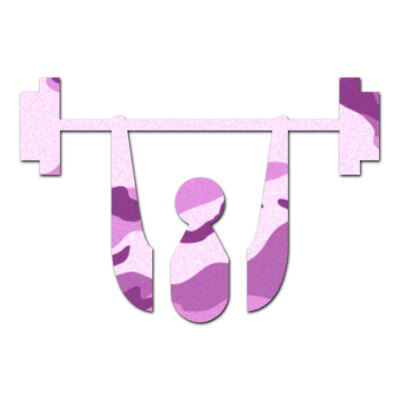 Power Weight Lifting - Vinyl Decal Sticker - Multiple Patterns & Sizes - ebn737