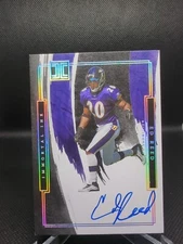 2022 Impeccable Ed Reed Immortal Ink On Card Auto /10 Bmore Ravens HOF