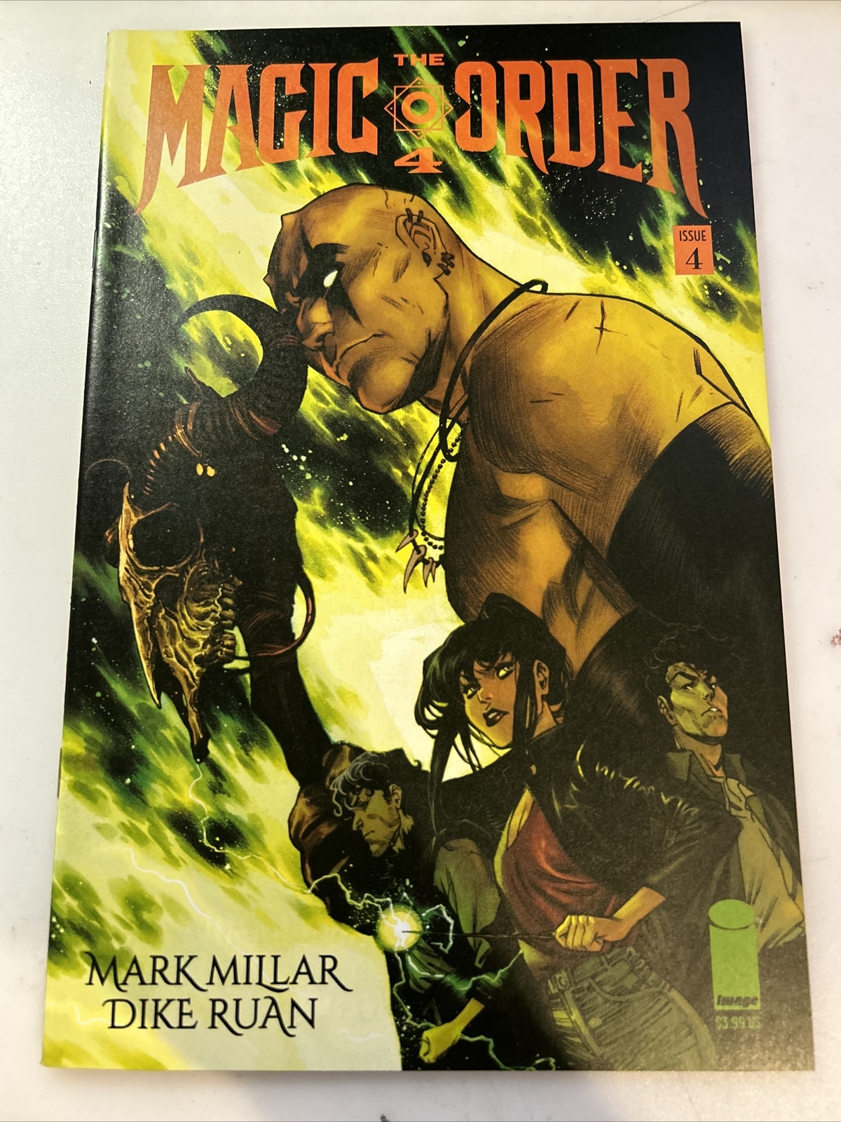 The Magic Order 4 #4 Image Comics Mark Millar Netflix