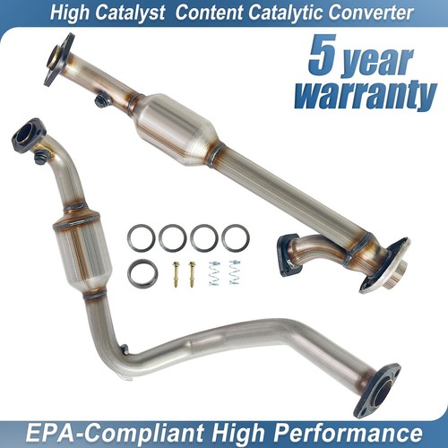 2x Rear For Toyota 4Runner 2013-2023 4.0L Catalytic Converter High Quality