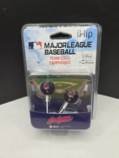 MLB Cleveland Indians iHip Team Logo Earphones - Chief Wahoo - NEW!