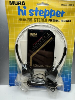 Vintage Mura Hi Stepper HI-ML2 Walkman Personal Stereo NOS
