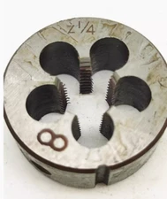 New 1pc Z  1 ”   60° tapered pipe thread round die