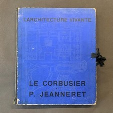 LE CORBUSIER ET PIERRE JEANNERET / L'ARCHITECTURE VIVANTE / deuxième série 1929
