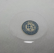 GLASS POCKET WATCH CRYSTAL HUNTER CASE SIZE 16 6/16 H 8 REPLACEMENT PART 189