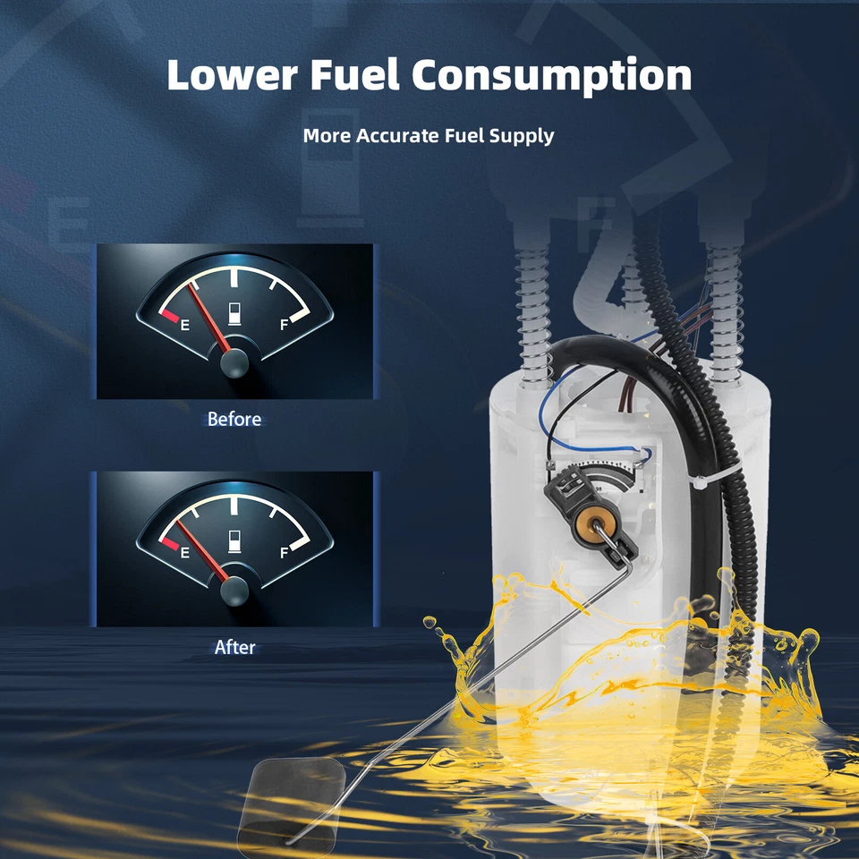 Conjunto de bomba de combustible para Mercedes-Benz ML 320 350 430 500 1998-2005 E8389M Foto 4 de 4