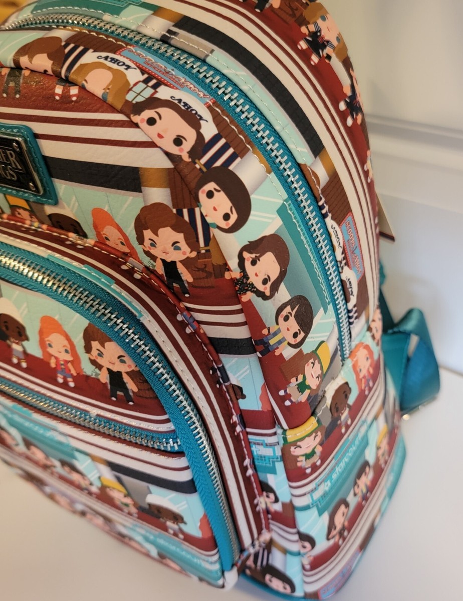 Loungefly Stranger Things Starcourt Mall Chibi Mini Backpack  display picture 3