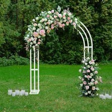 Wedding Arch Stand 3 Layer Balloon Garden Metal Rack Arch Frame Pergola Stand
