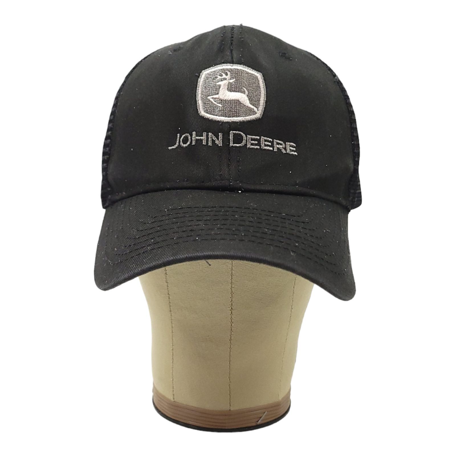 John Deere Patch Logo Mesh Snapback Cap READ COND… - image 7