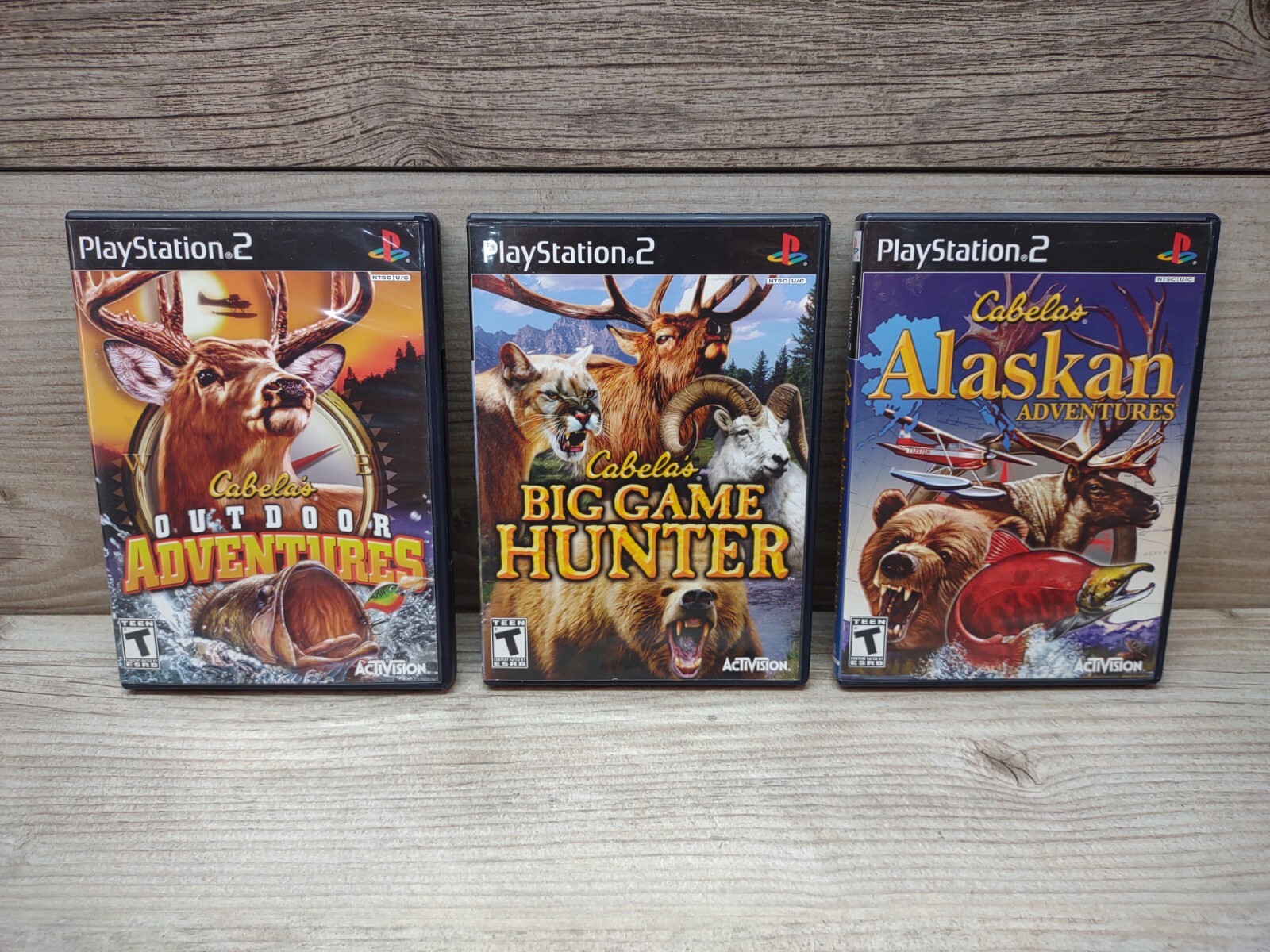 Cabela's Hunting Game PlayStation 2 Lot of 3 Games PS2 Big Game Hunter All  CIB | eBay