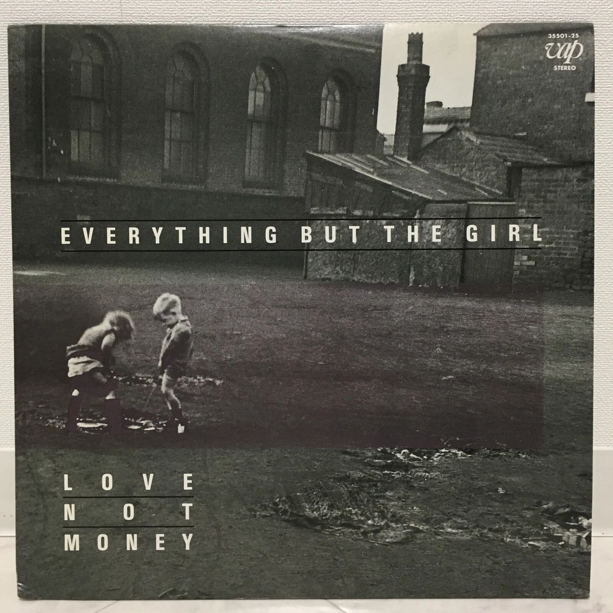 EVERYTHING BUT THE GIRL / LOVE NOT MONEY JAPAN ISSUE LP W/INSERT