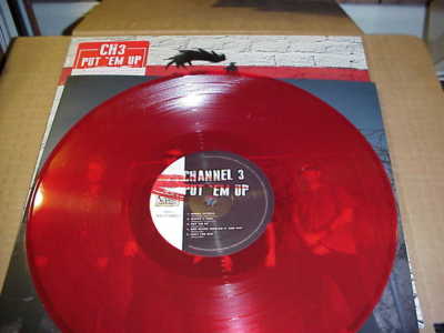LP:  CHANNEL 3 - Put 'em Up   NEW SEALED RED VINYL OC PUNK  CH3