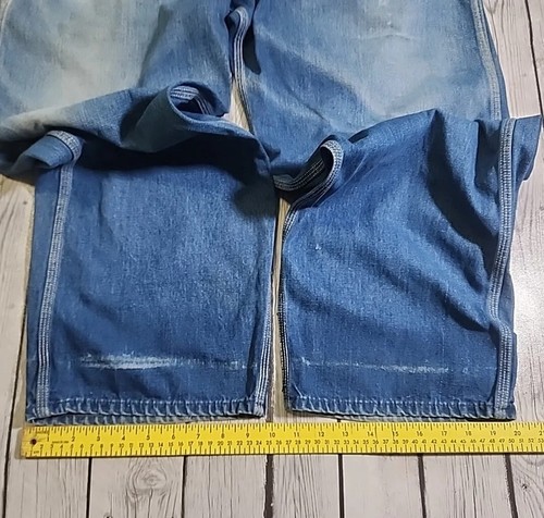 Salopette vintage anni 60 Lee Jelt denim sanforizzato bretelle intrecciate Union Made USA - Foto 22 di 22