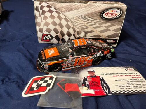 2017 Christopher Bell JBL Kansas Xfinity Raced win 1:24 Diecast Toyota