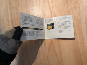 Videogioco Nintendo NES Manuale Istruzioni Cavaliere Cavaliere