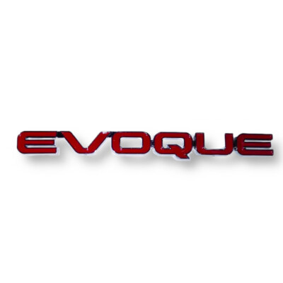 Für Land RANGE ROVER Evoque Kunststoff Emblem die hintere Heckklappe glänzend