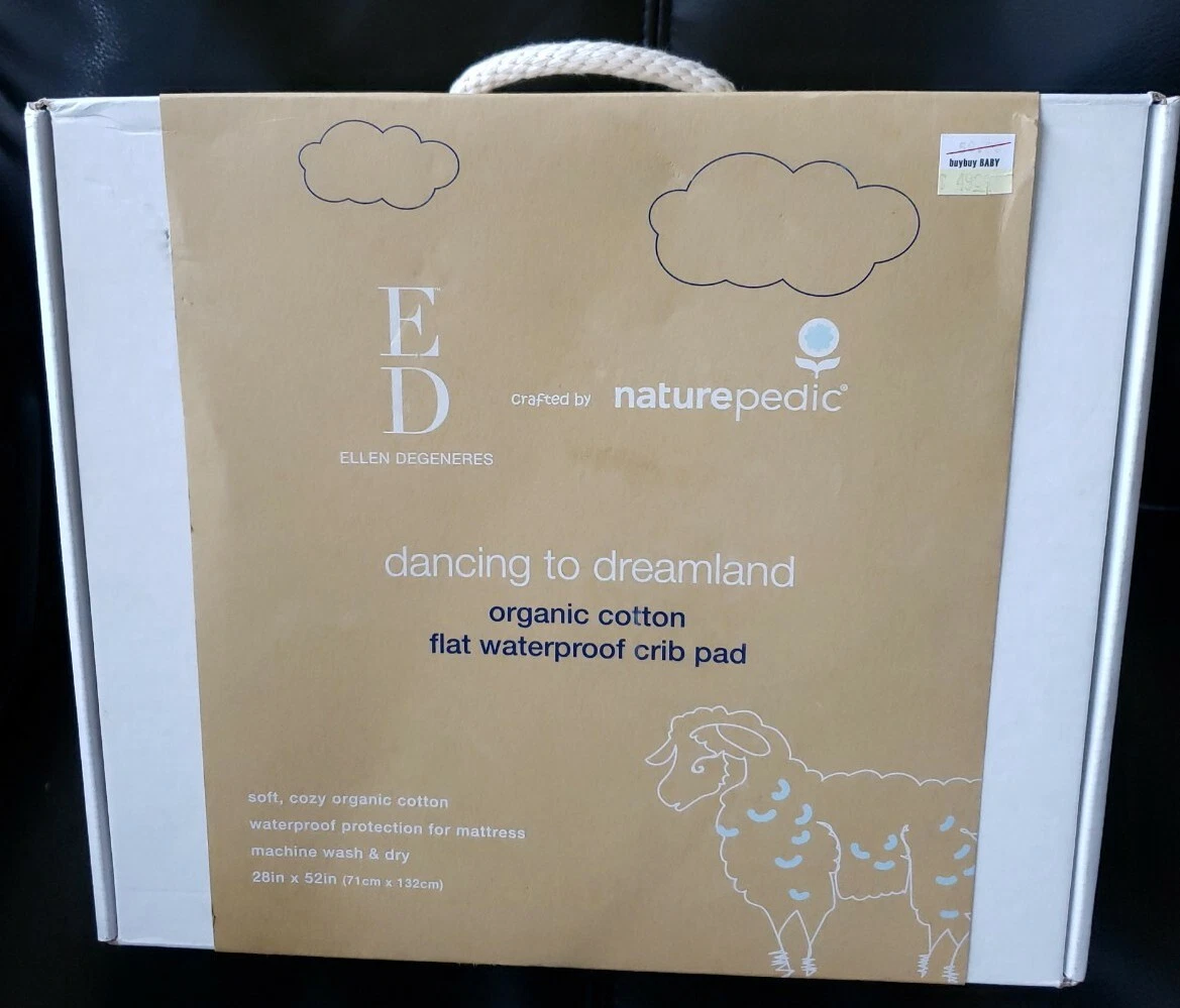 Naturepedic Organic Waterproof Flat Crib Pad