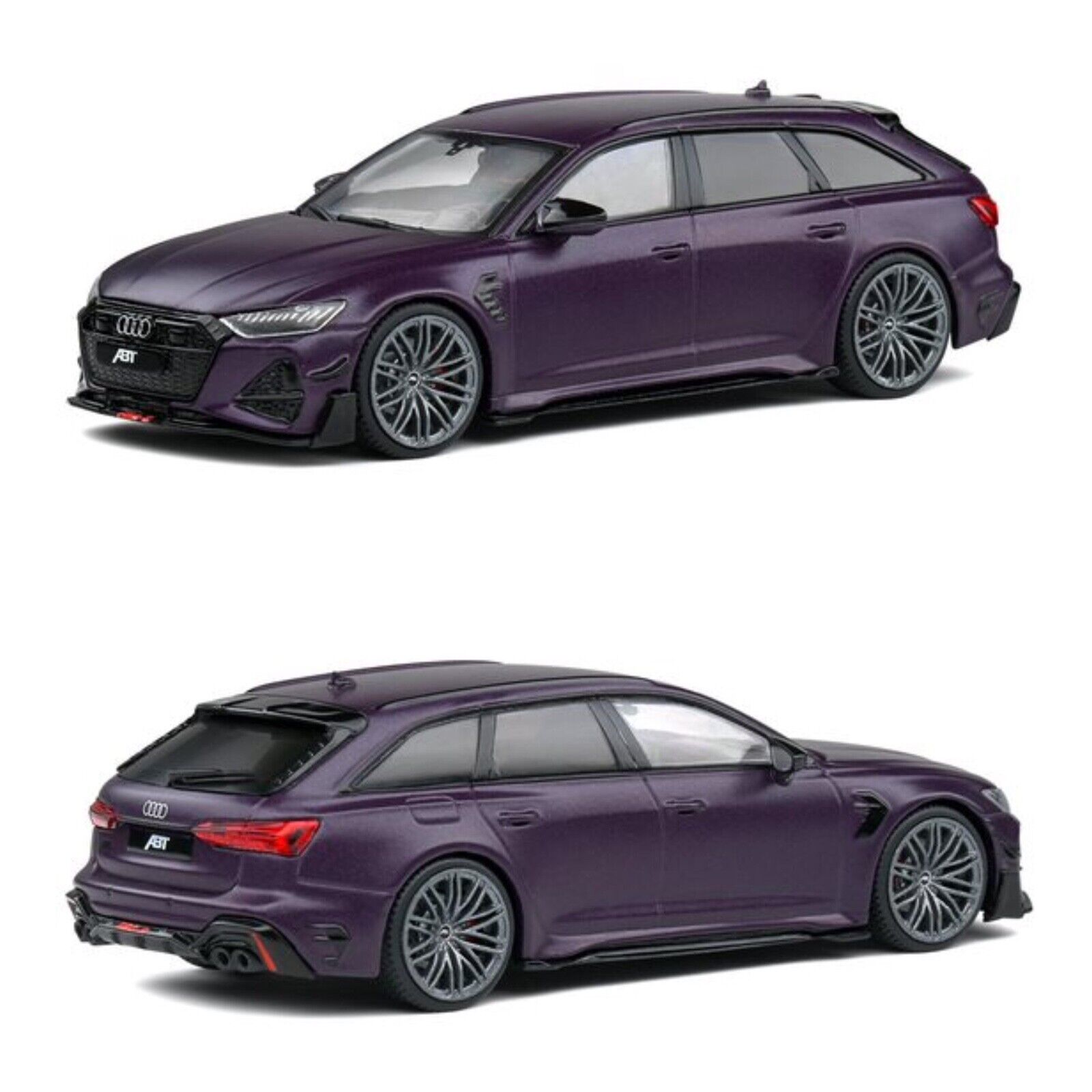1/43 Solido Audi ABT RS6-R Purple 2022  S4310701  Neuf Boite Livraison Domicile