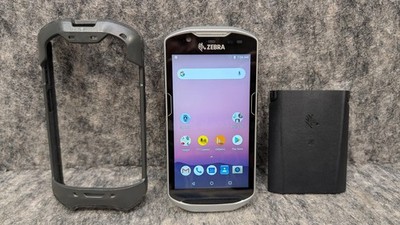 Zebra TC52X Mobile Barcode Scanner TC520K-1PEZU4P-NA w/ Hand Case  Reset 