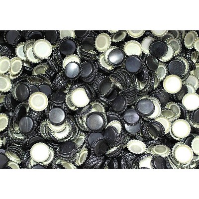 HOB Black Crown Seals 800 Pack Bottling Homebrewing Beer Kombucha Ginger Beer