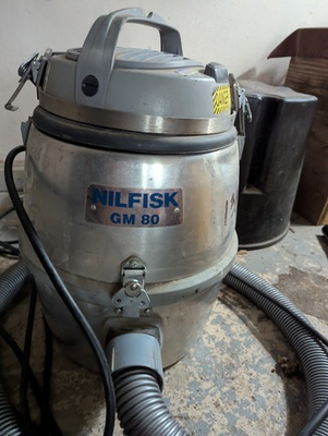 #ad #ad Nilfisk GM 80 Vacuum Cleaner GMPJ115 with HEPA Filter Used $220.00