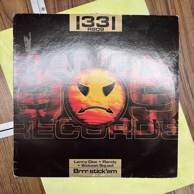 Lenny Dee + Randy + Sickest Squad   Brrr Stick'em R909-33 vinyl 12'' record  
