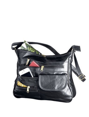 2 Stück Leder Organizer Handtaschen von Chums