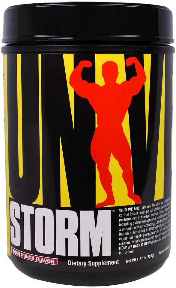 Universal Nutrition Storm, Grape Splash - 836g (95,63 EUR/kg)