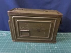 WW2 US Military Rare M1 30 Cal Ammo Can