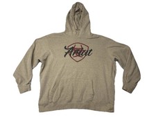 Ariat Real Hoodie Womens Size XL Brown Shield Logo Sweatshirt Western FREE SHIP 