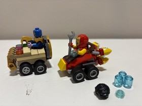 LEGO Marvel Super Heroes 76072 Mighty Micros Iron Man vs Thanos 100% COMPLETE