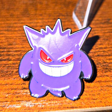 Gengar Pok mon Purple Enamelled Metal Lapel Pin