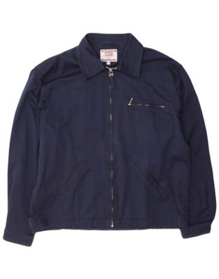 Rifle Herren Bomberjacke UK 42 2XL dunkelblau Baumwolle GV12