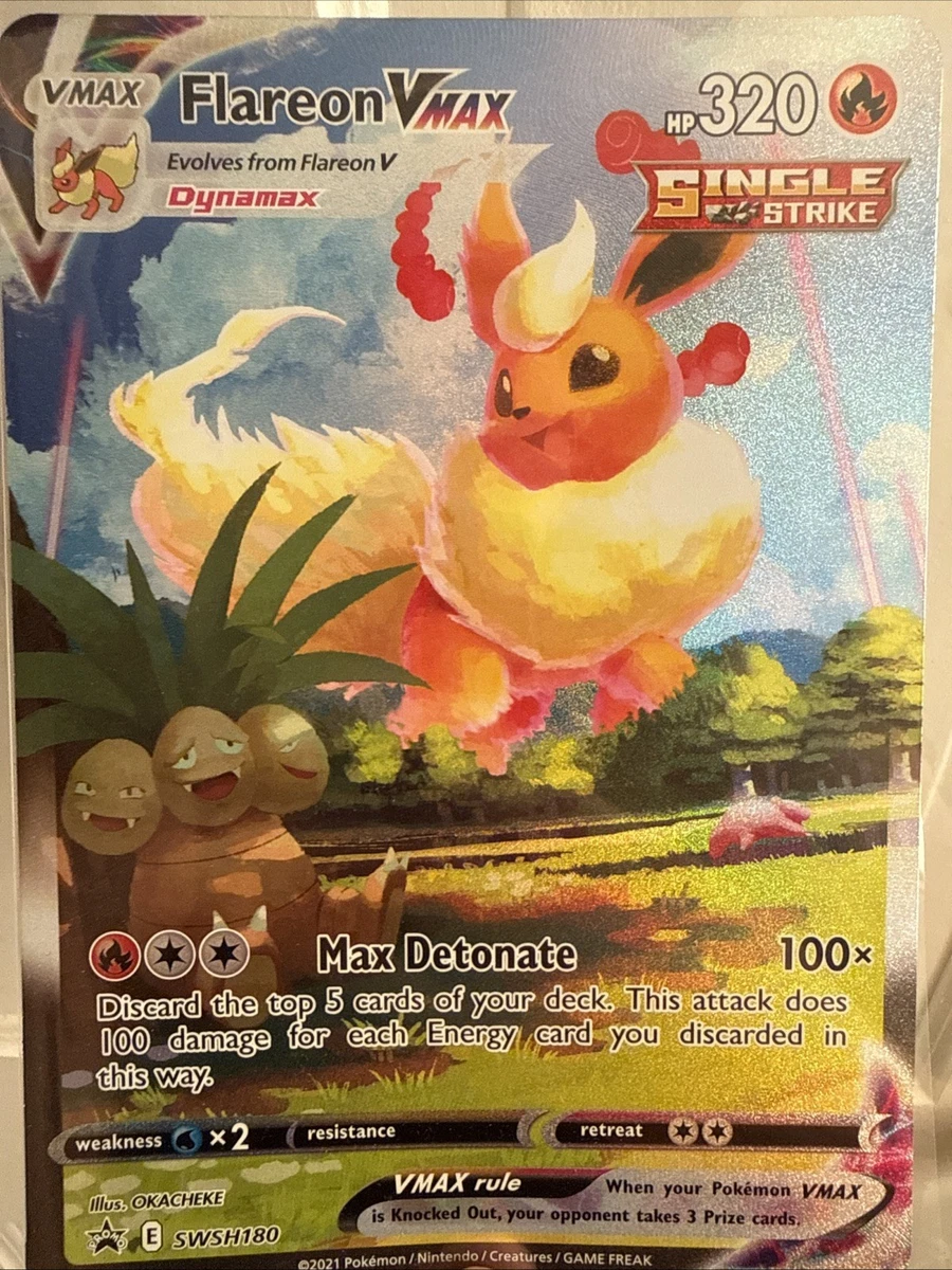 Flareon VMAX Pokémon TCG Cards for sale | eBay