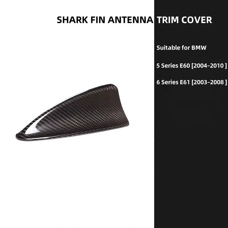 Shark Fin Antenna Cover For 2004-2008 BMW E60 E61 525i 530i 535i 540i 454i 550i Foto 2 de 4