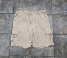 Vintage Y2K Carhartt B183 Men's 40 GKH Tan Baggy Cargo Carpenter Shorts