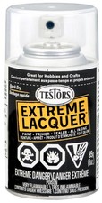 Testors One Coat Spray Lacquer 3oz Wet Look Clear