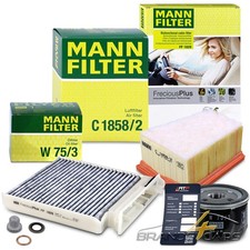 MANN-FILTER INSPEKTIONSPAKET FILTERSATZ A FÜR RENAULT LOGAN 1 1.6 AB BJ 09