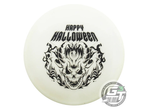 Gebrauchte Legacy Discs HAPPY HALLOWEEN Glow Gauge 180g Black Stamp Midrange Golf Disc - Bild 1 von 2