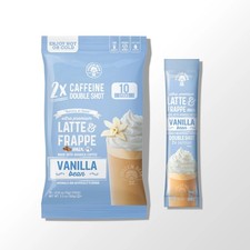 Frozen Bean Ultra-Premium Vanilla Bean Latte  Frappe 10Pk