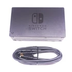 Black Nintendo Switch OEM Original Dock Only + New HDMI Cable Tested HAC-007