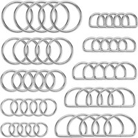 Metall D Ringe Und O Ringe Set 50 StüCk Hobby